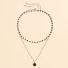 Collier chaine perle homme