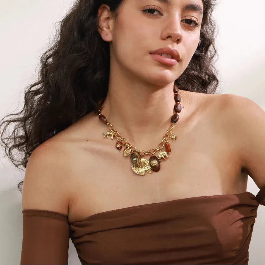 Collier Charms Petale