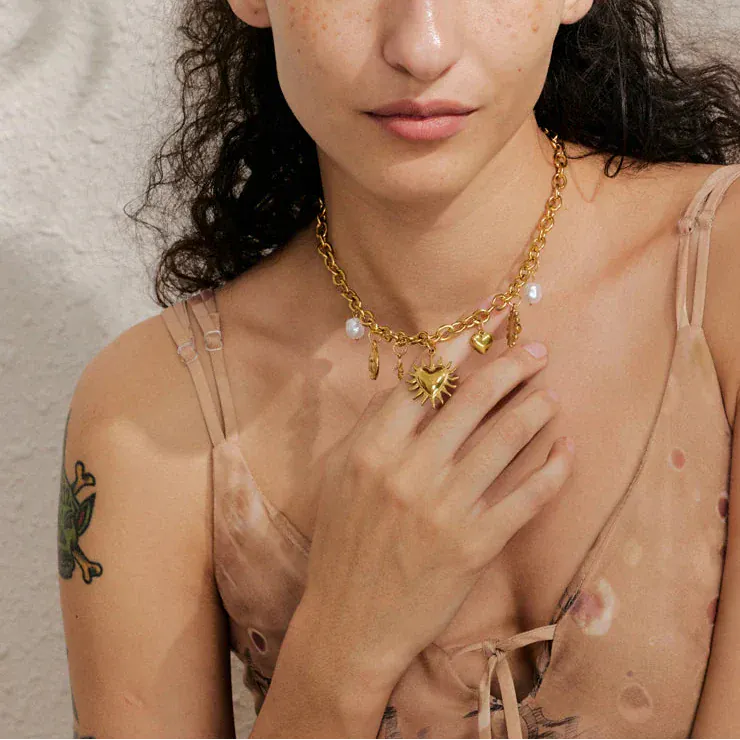 Collier Charms Soleil