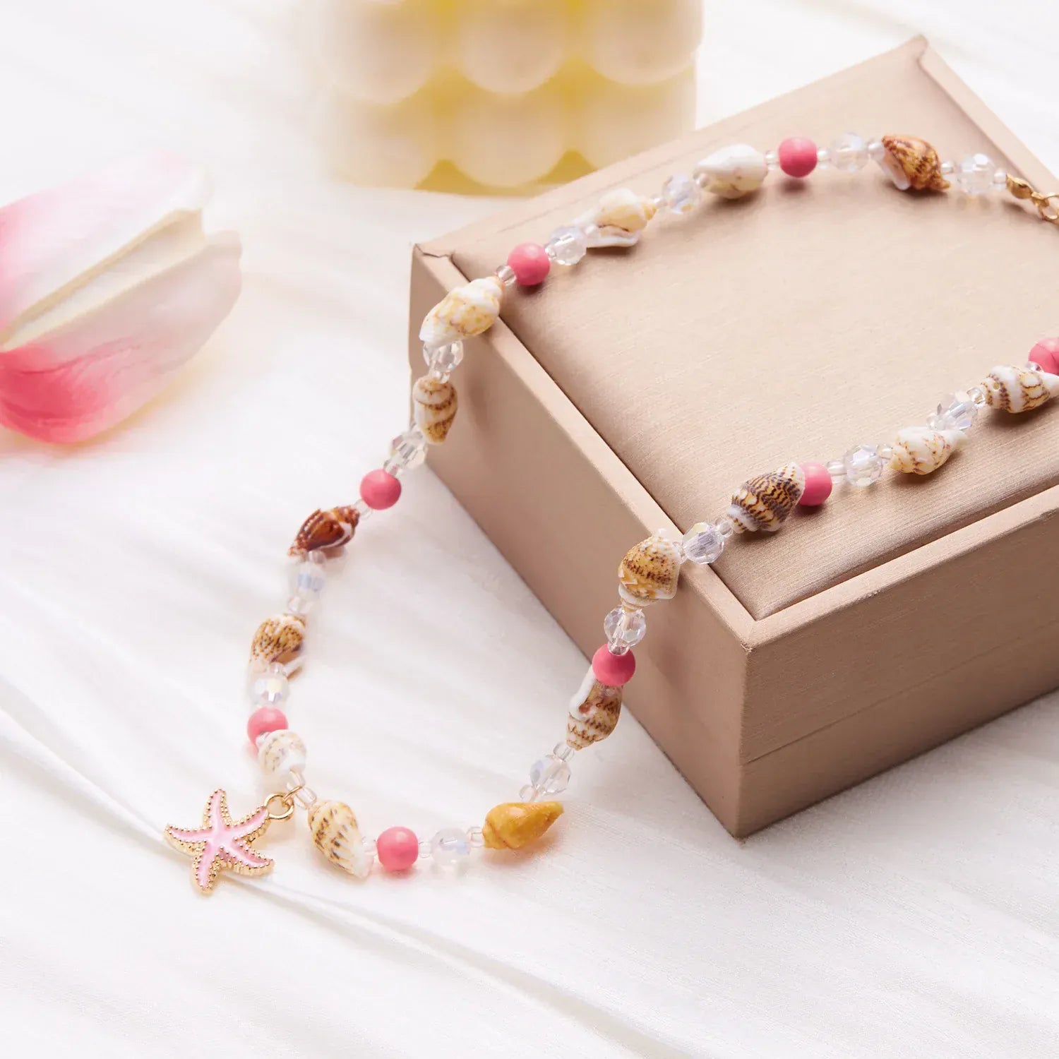 Collier Coquillage Ras de Cou