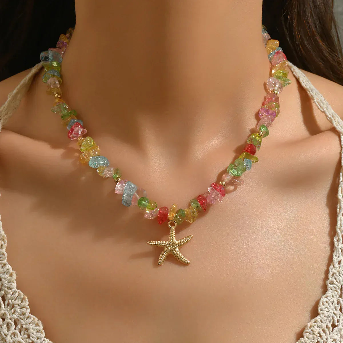 Collier Coquillage Ras de Cou