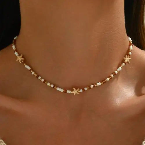 Collier Coquillage Ras de Cou