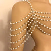 Collier d épaule perles