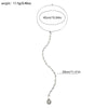 Collier de Dos Argent Mariage