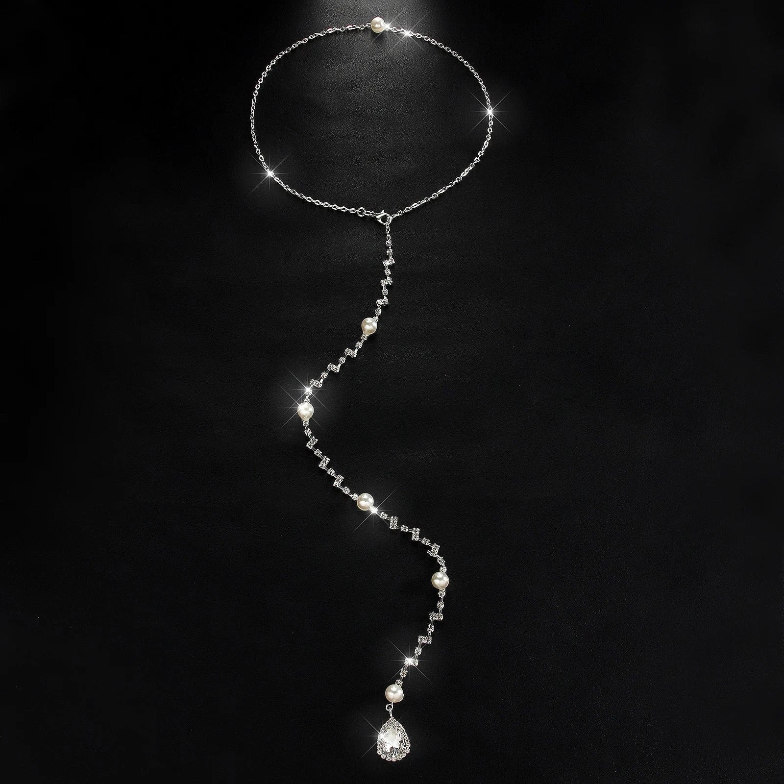 Collier de Dos Argent Mariage