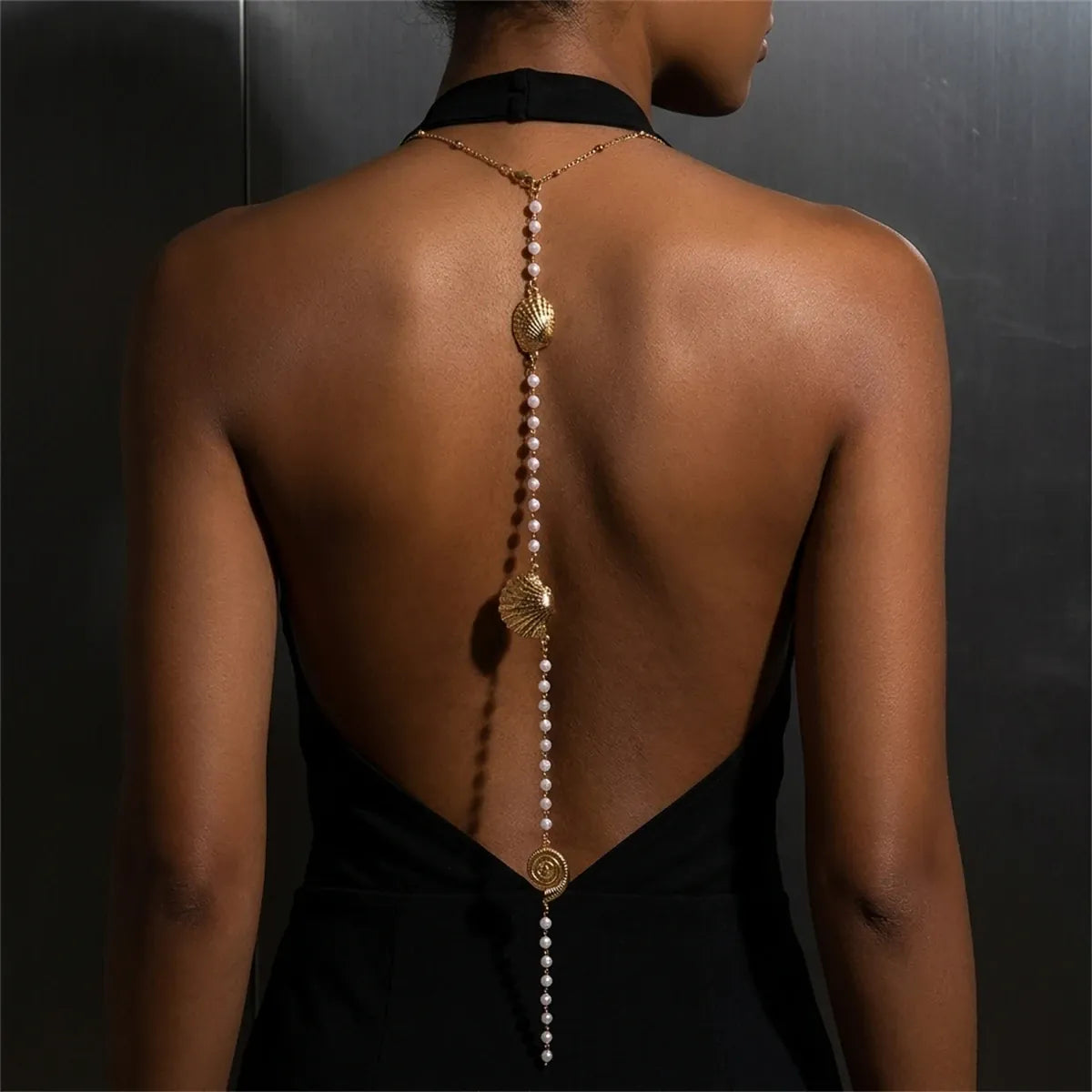 Collier de Dos Ete Perle