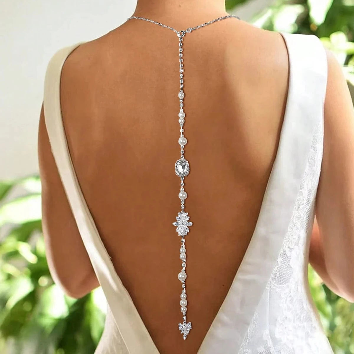 Collier de Dos Mariage Argent