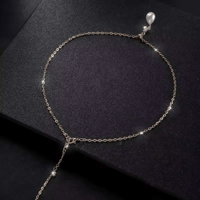 Collier de Dos Mariage Vintage