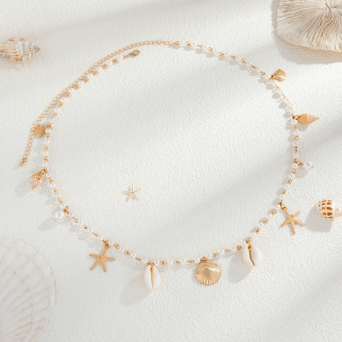 Collier de Hanche Coquillage