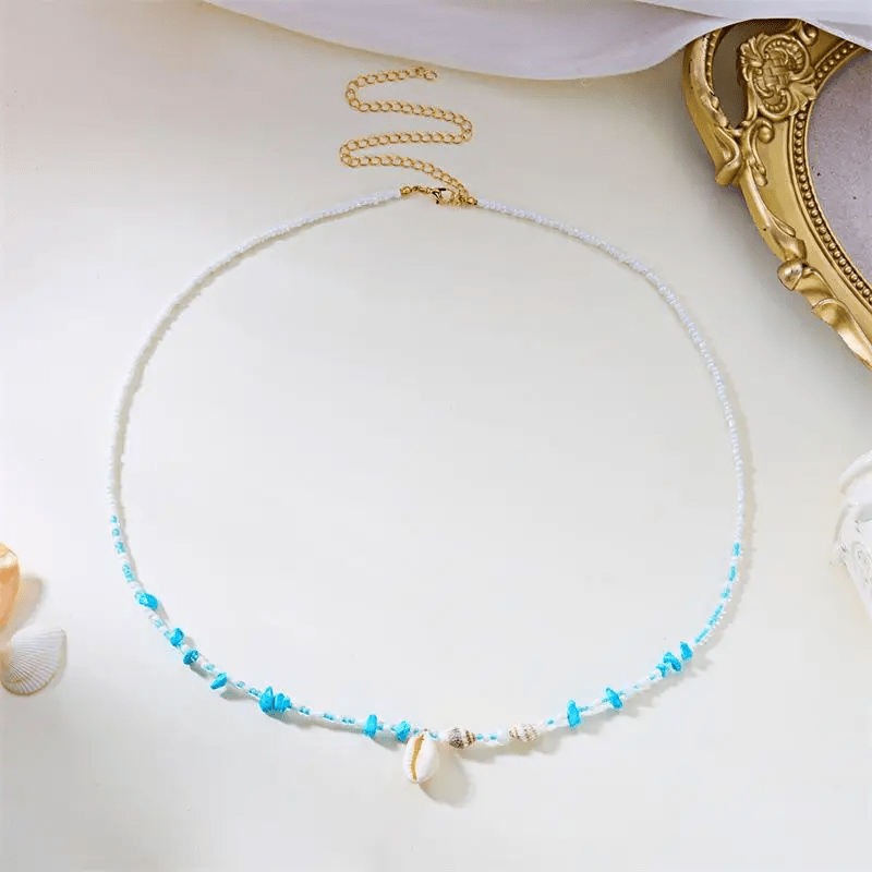 Collier de Hanche Perles Coquillage