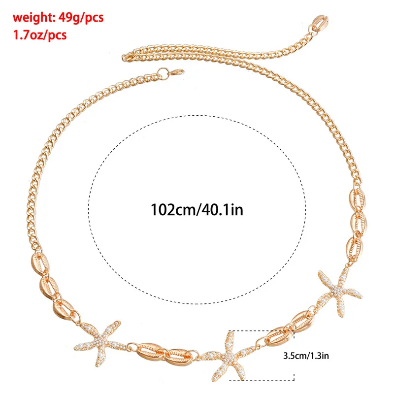 Collier de Taille Etoile de Mer