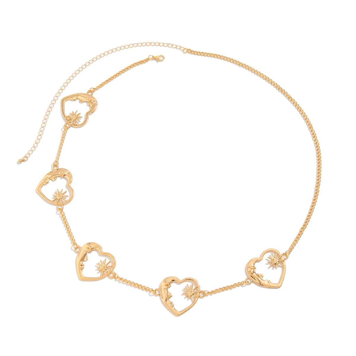 Collier de Ventre Coeurs