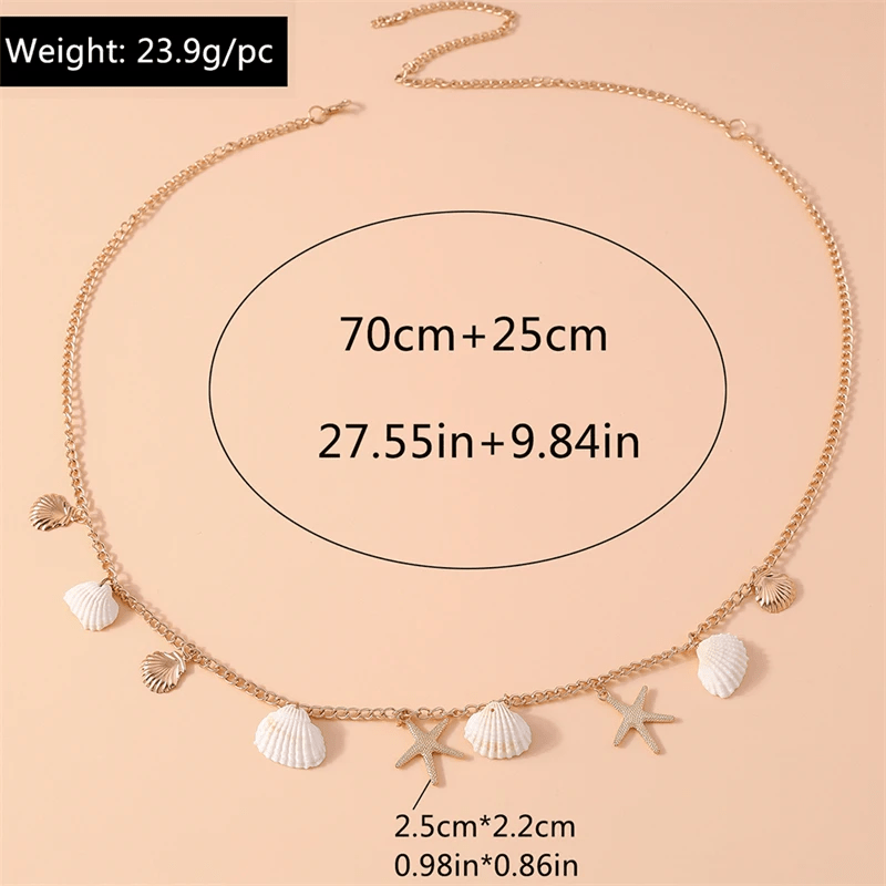 Collier de Ventre Coquillages