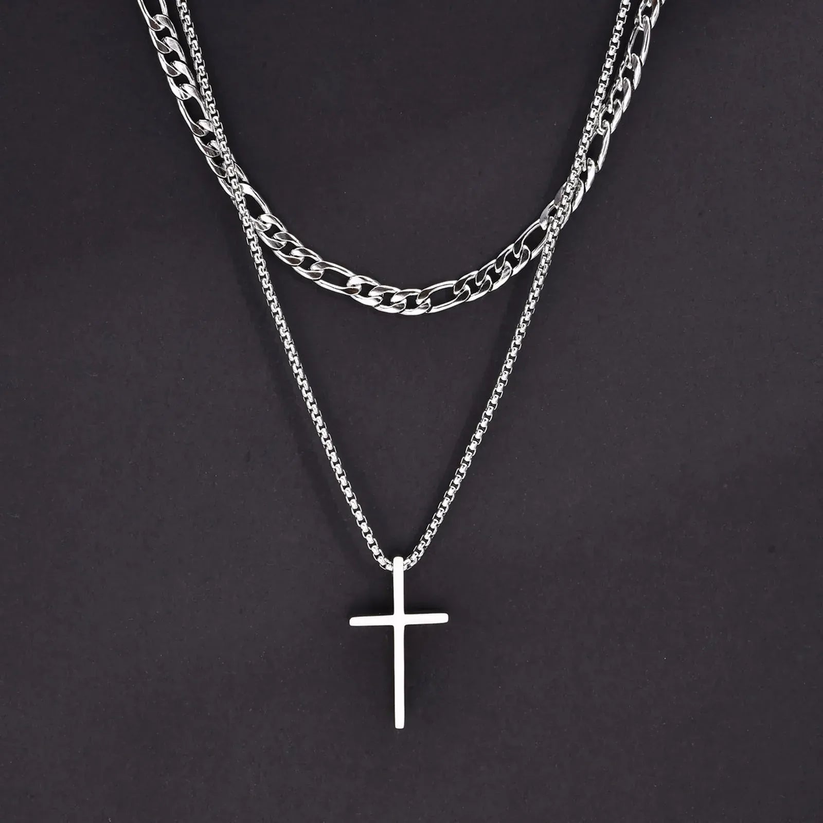 Collier en Croix pour Homme