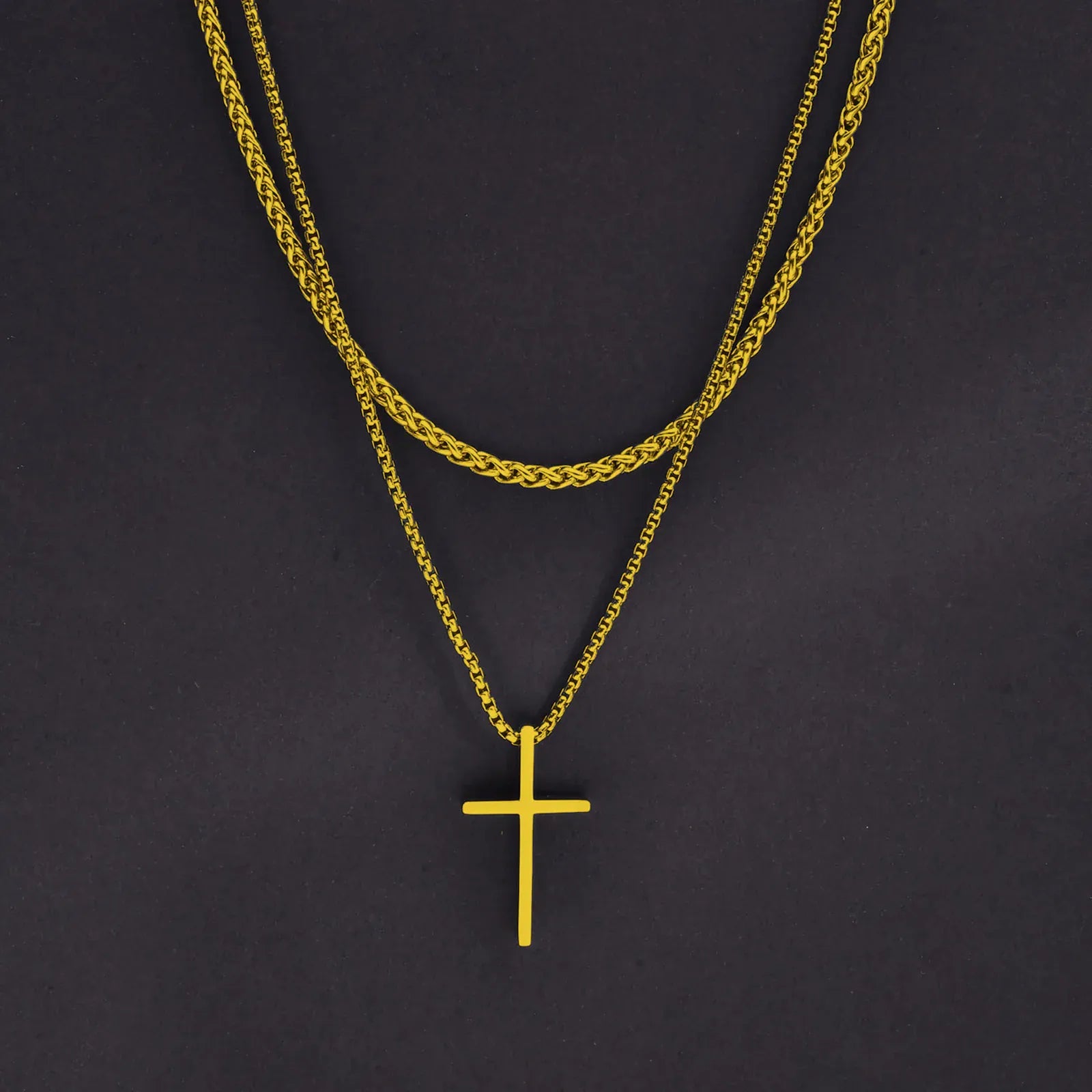 Collier en Croix pour Homme
