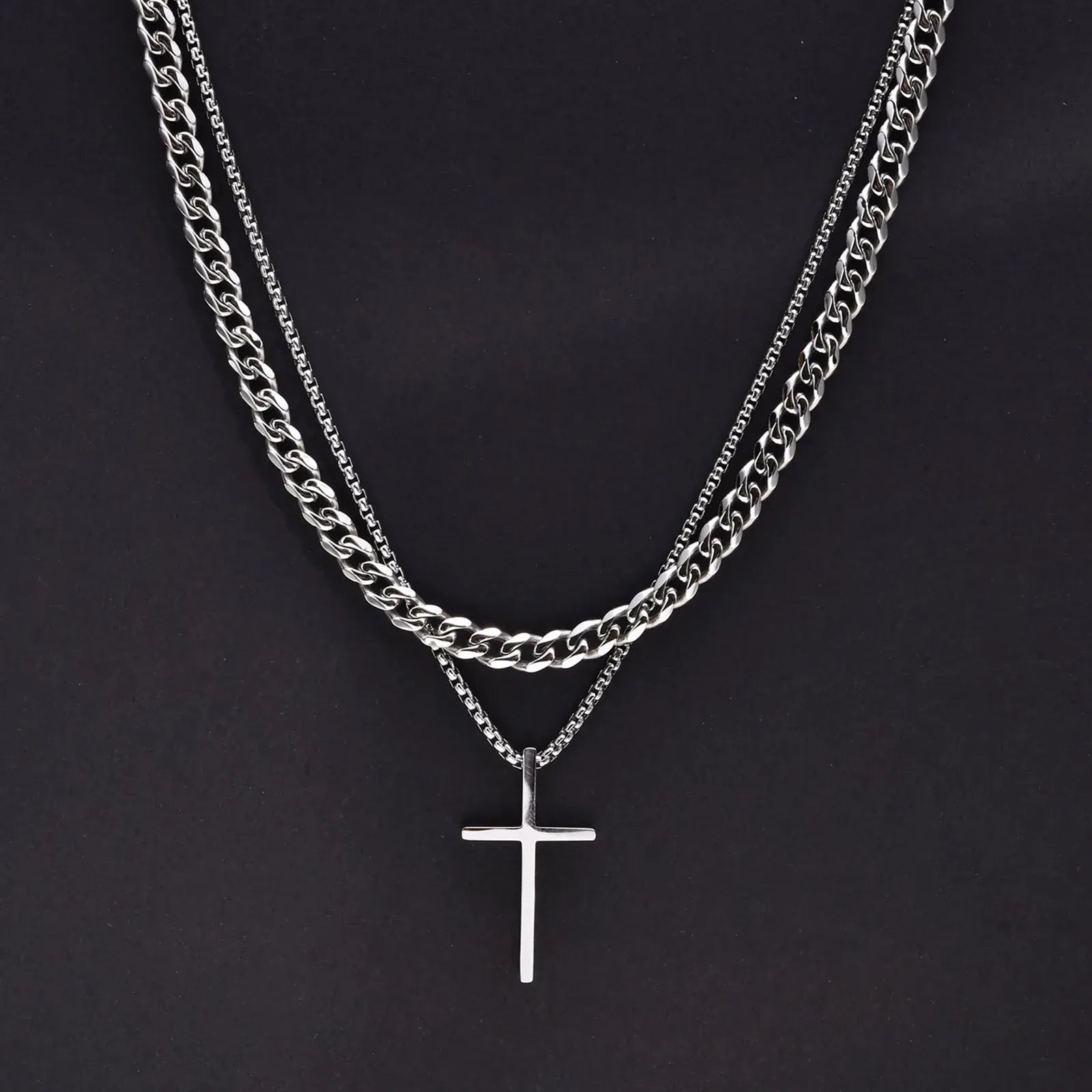 Collier en Croix pour Homme