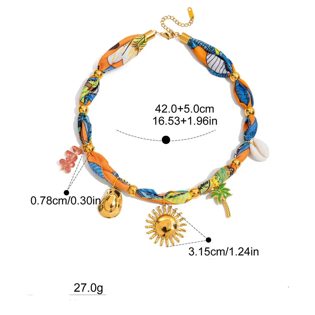 Collier Femme avec Charms