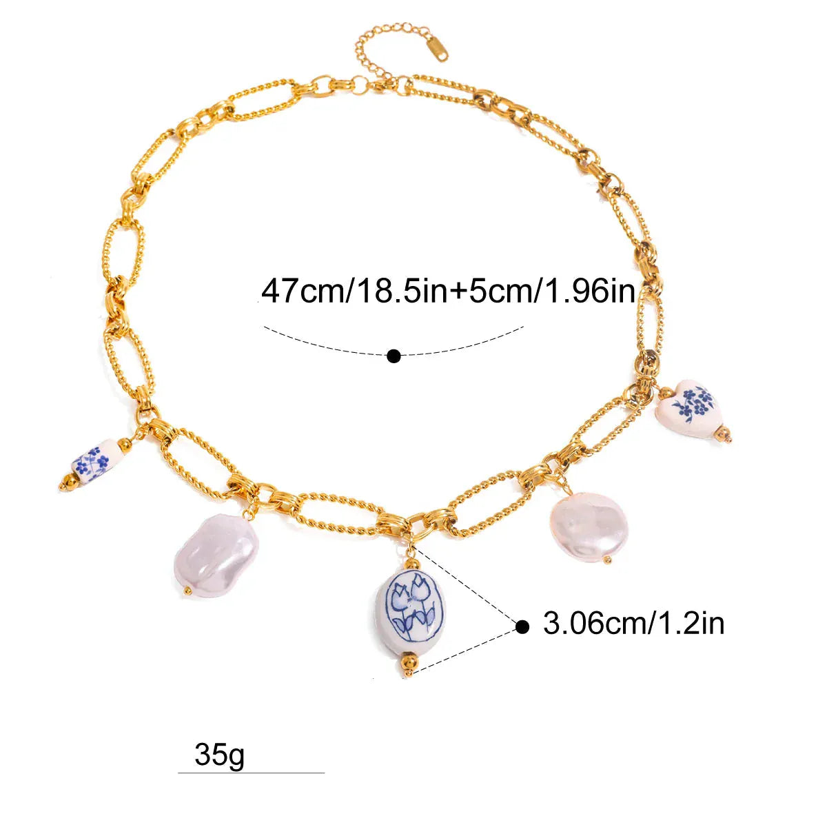 Collier Femme avec Charms