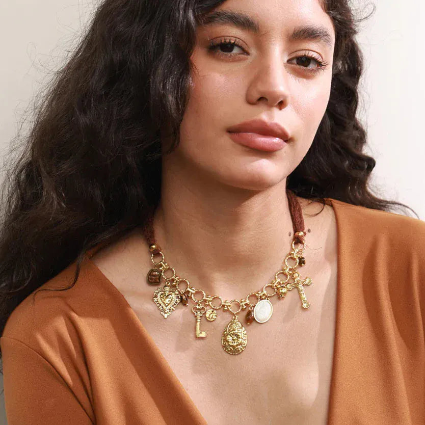 Collier Femme Charms