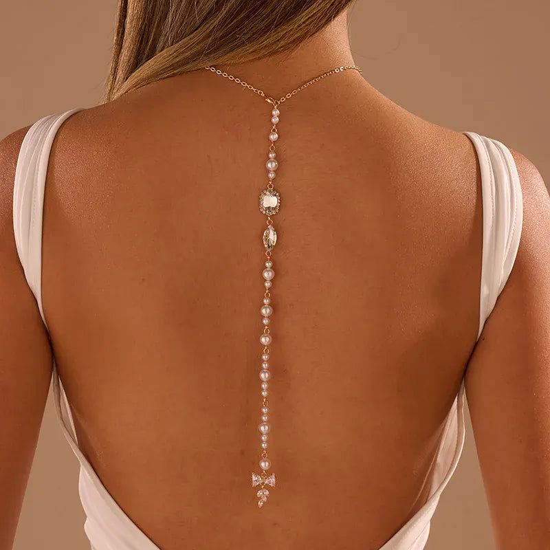 Collier Femme Dos