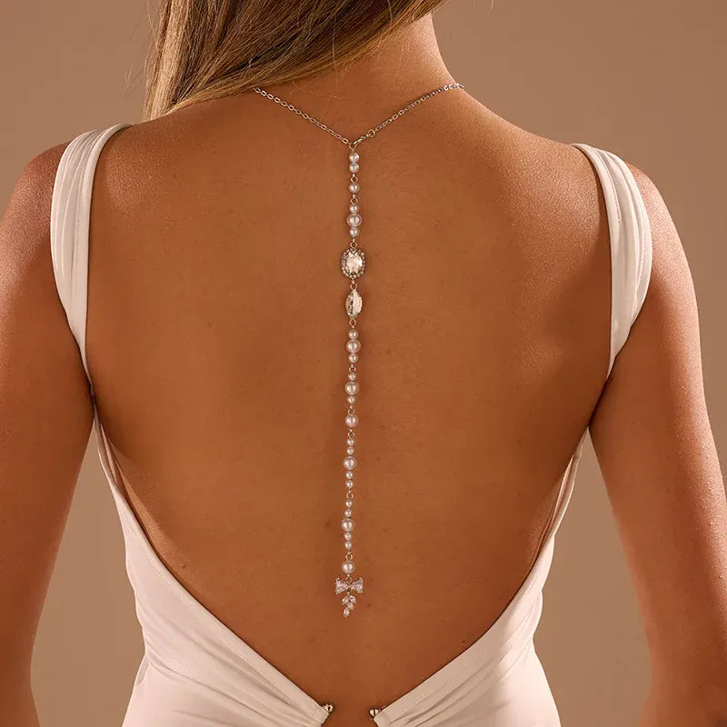 Collier Femme Dos