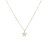 Collier Fleur Acier Inoxydable