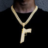 Collier hip hop Revolver