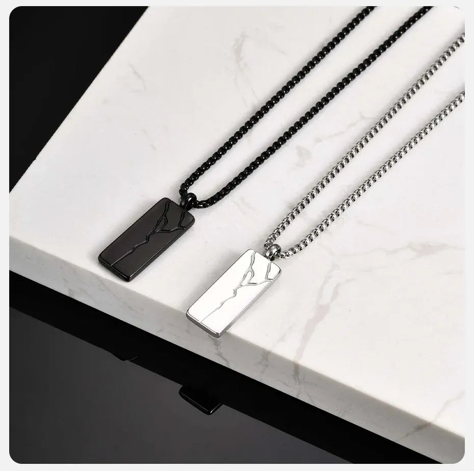 Collier Homme Argent avec Pendentif