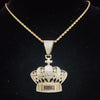 Collier homme hip hop king