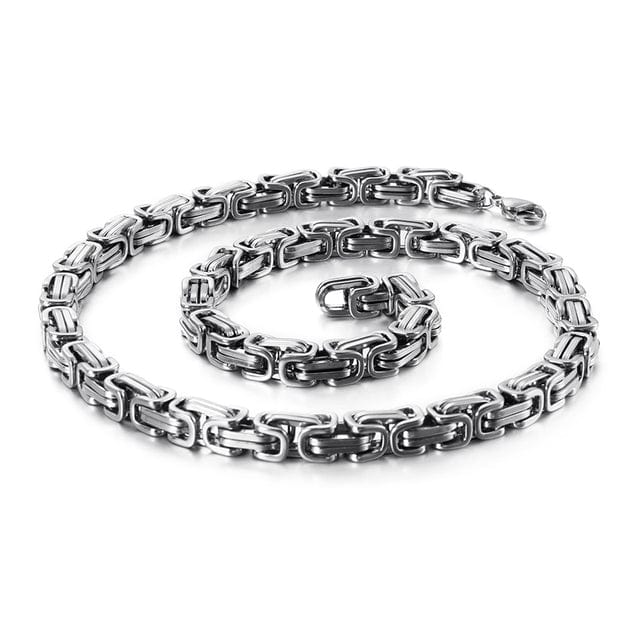 Collier Homme Maille Balinaise