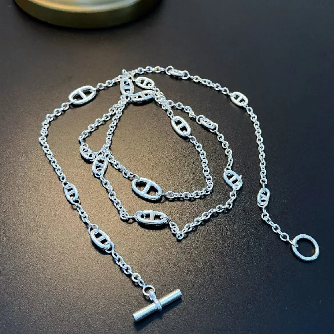 Collier Long Grain de Cafe