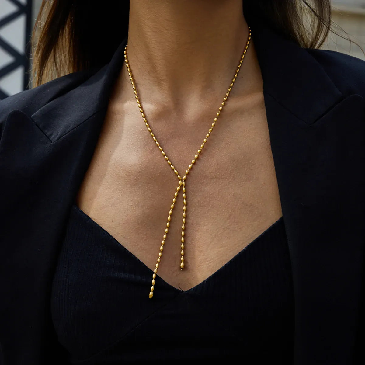 Collier Long Or