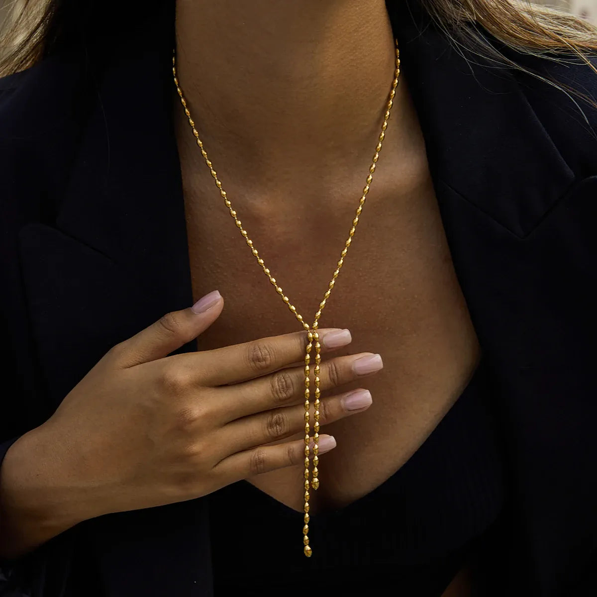 Collier Long Or