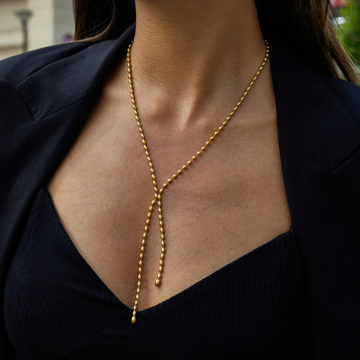 Collier Long Or