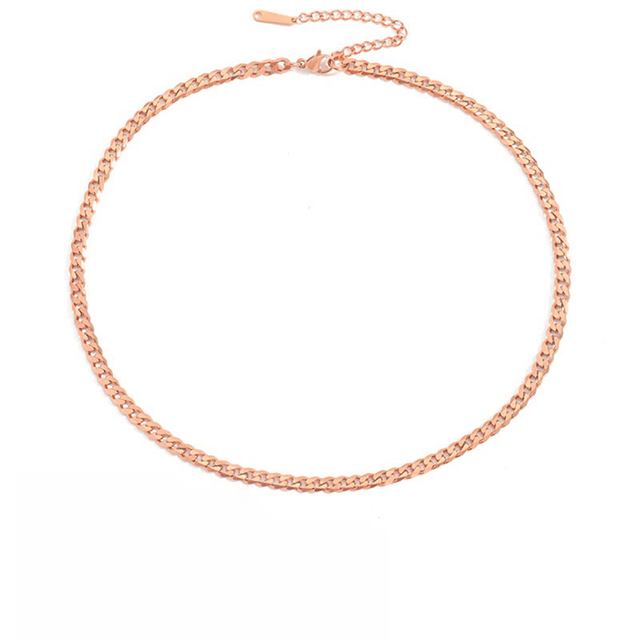 Collier maille gourmette