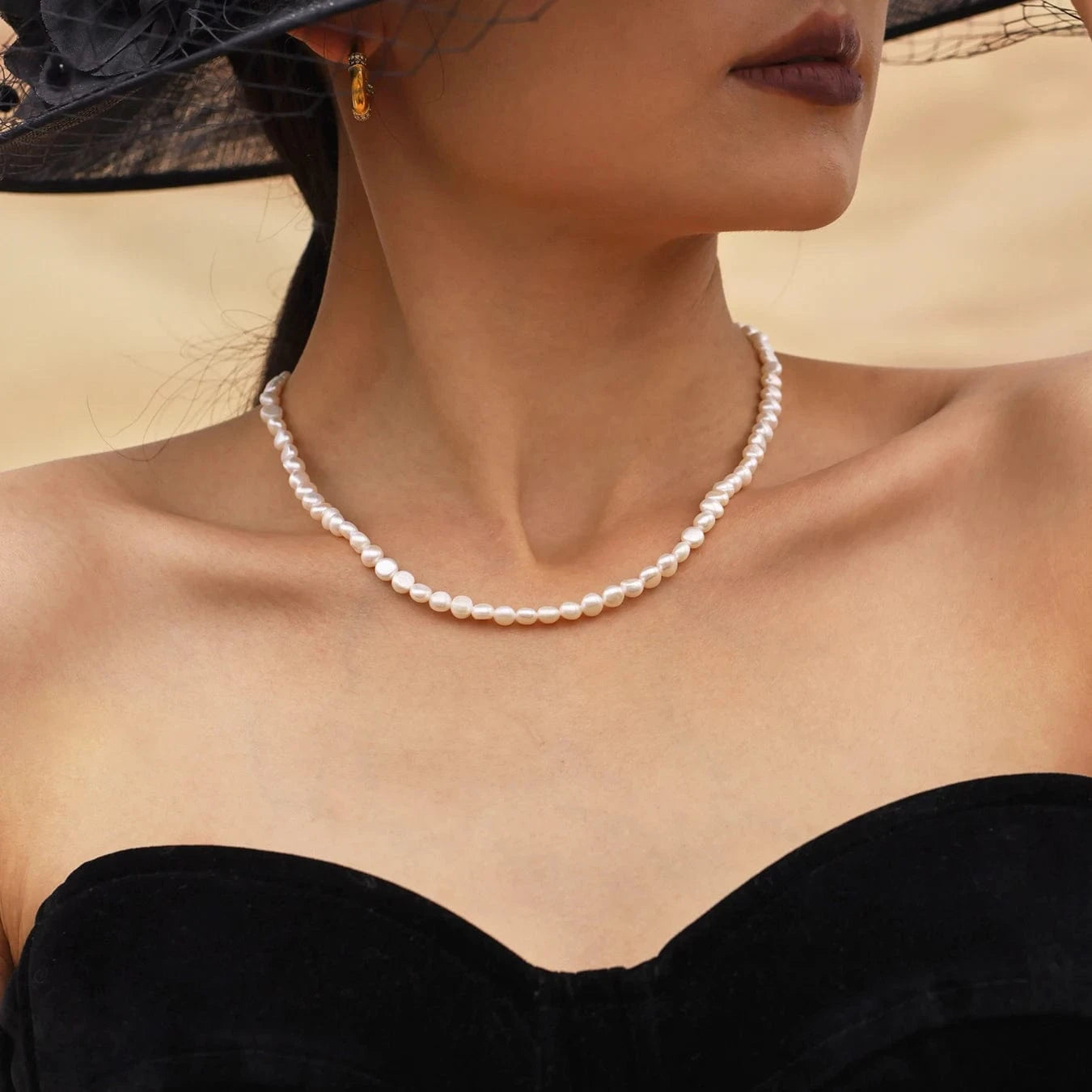 Collier Pampille Coquillage Or