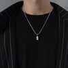 Collier pendentif homme argent