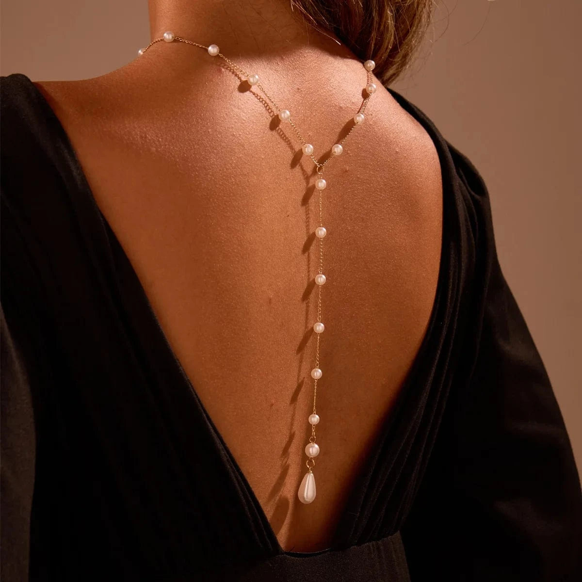 Collier pour Dos Perle