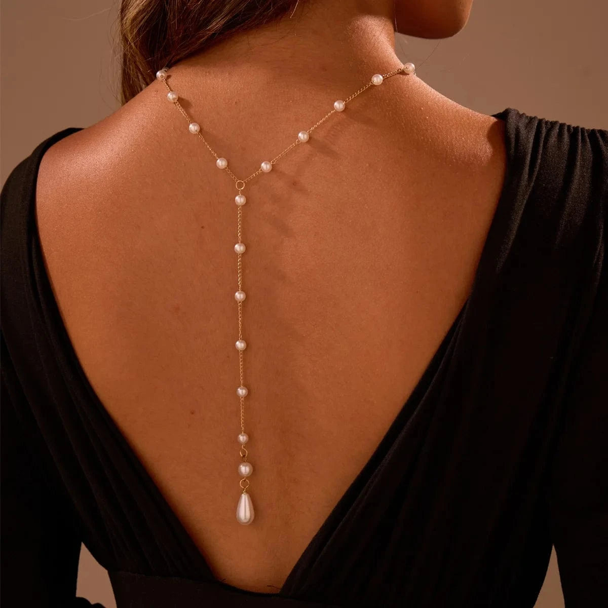 Collier pour Dos Perle