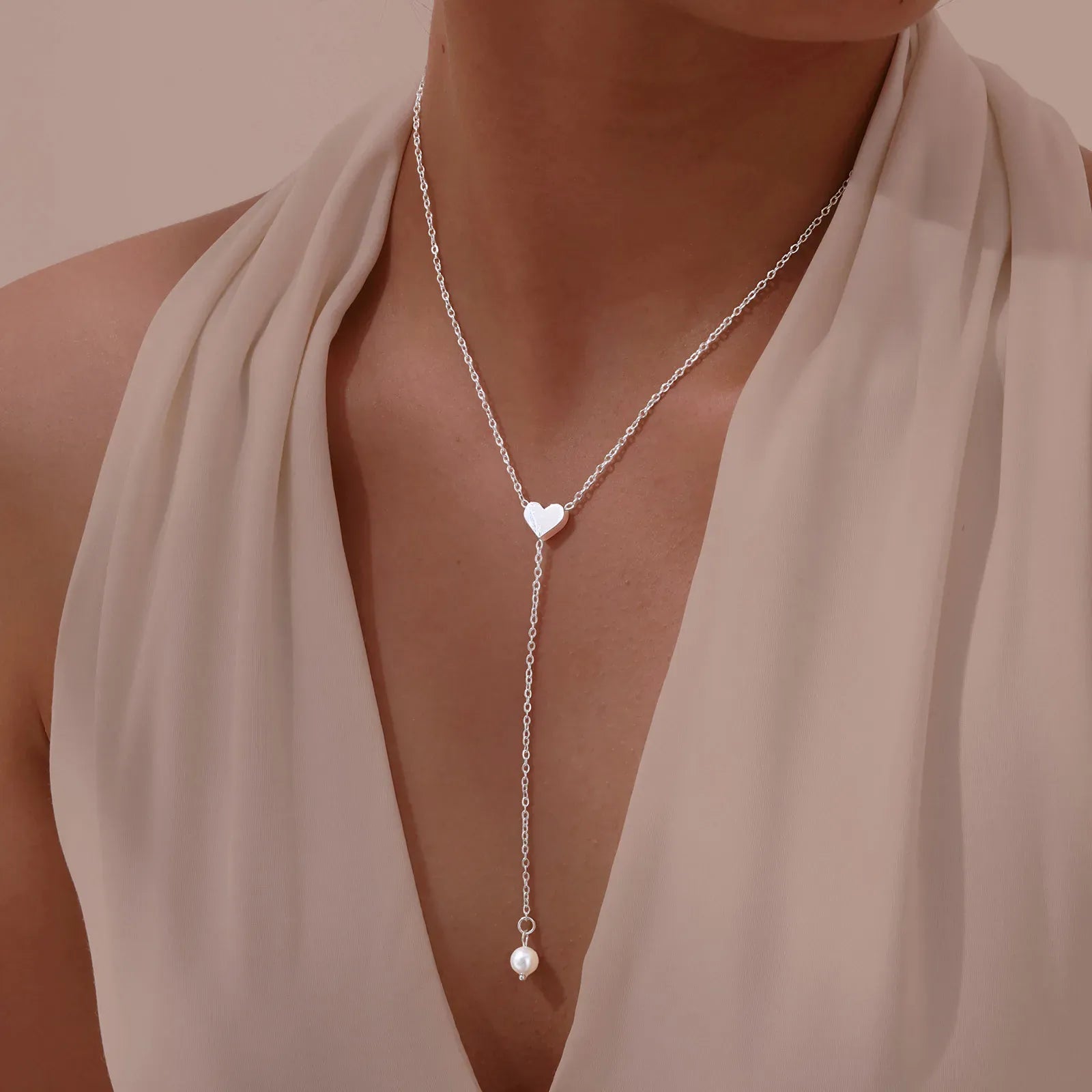 Collier Sautoir Coeur