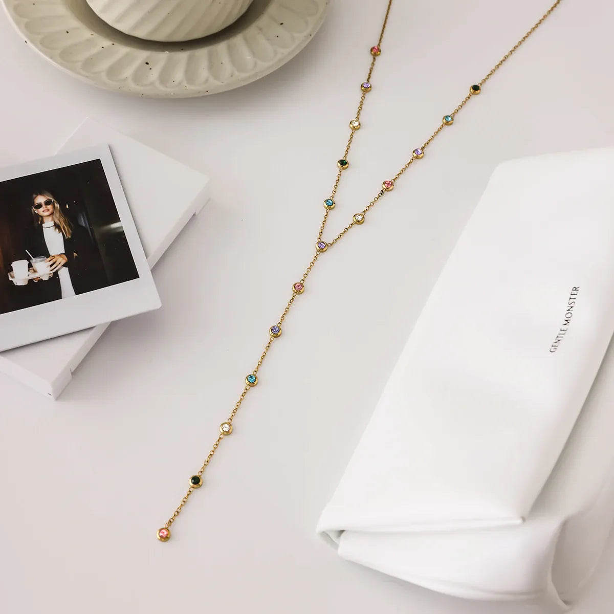 Collier Sautoir Multicolore