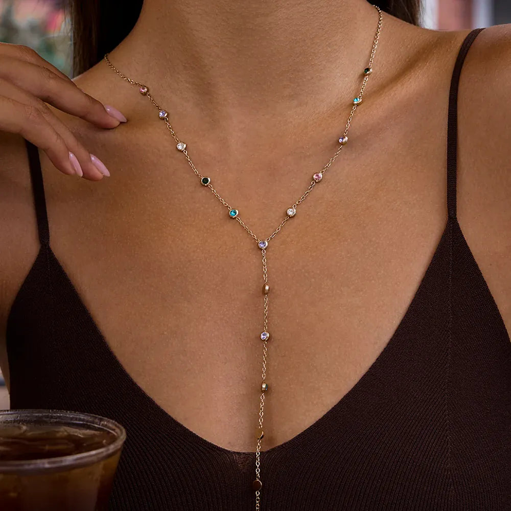 Collier Sautoir Multicolore