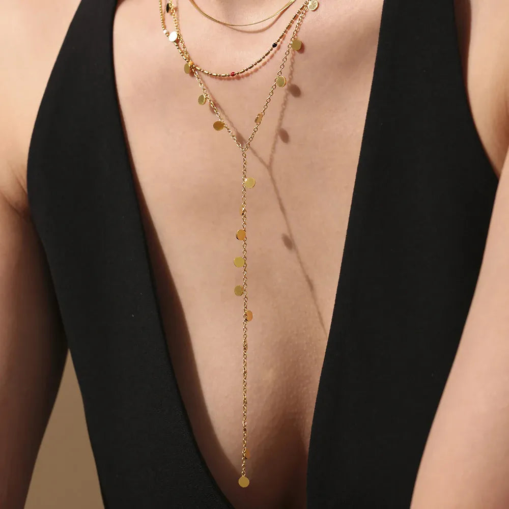 Collier Sautoir Pampille