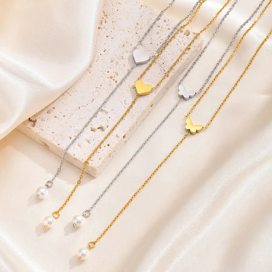 Collier Sautoir Papillon