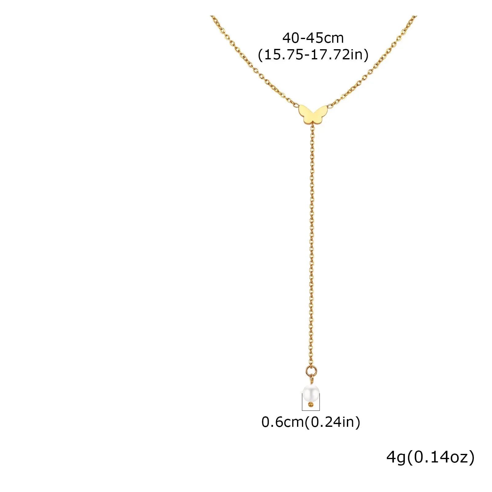 Collier Sautoir Papillon