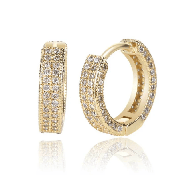 Créole Diamant Or Jaune