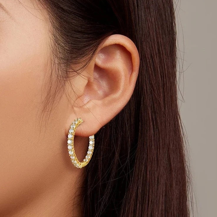 Créoles avec Strass