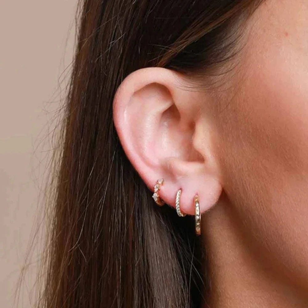 Créoles Or et Diamants