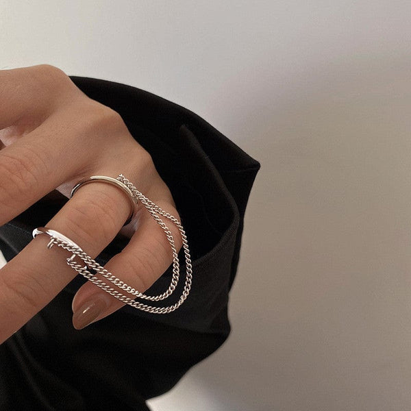 Rings connected store by chain