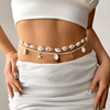 Double Chaine de Ventre Perles